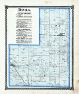 Dora Township, Dalton City, Lake City, Moultrie County 1875